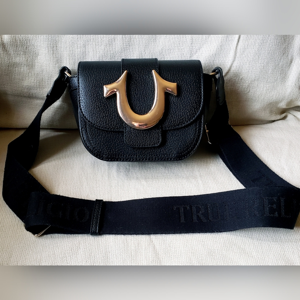 True Religion mini flap crossbody bag